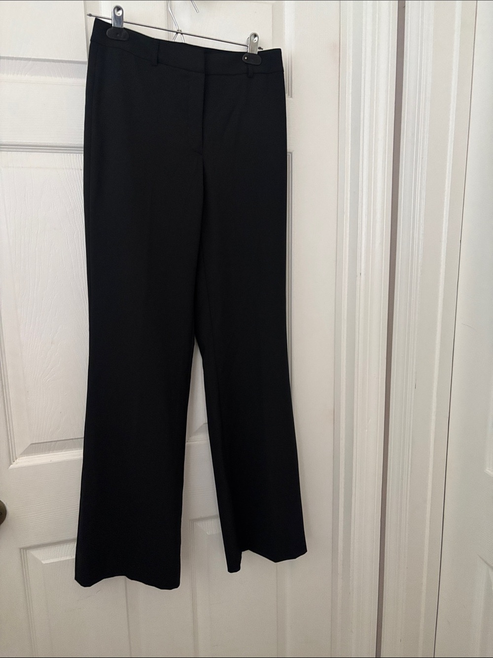 ANTONIO MELANI Black Wide-Leg Dress Pants
